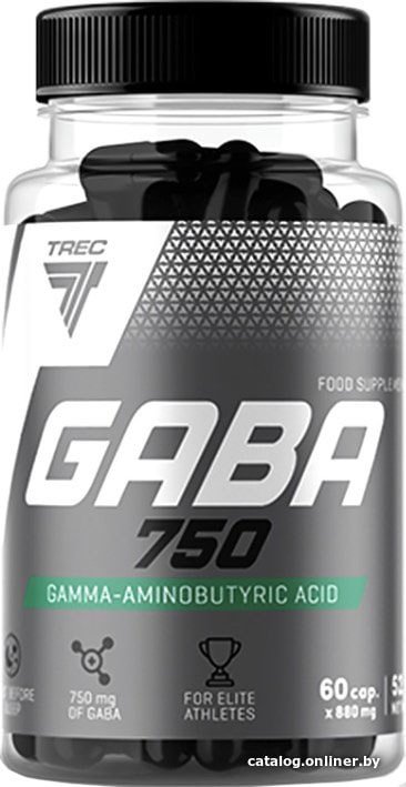 БАД Trec Nutrition Gaba 750 (60 капсул)