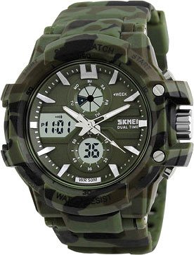 Наручные часы Skmei 0990 (зеленые)