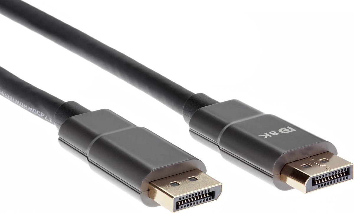 

Кабель AOPEN ACG633-1.5M DisplayPort - DisplayPort (1.5 м, черный/серый)