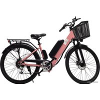 Электровелосипед Furendo E-Butterfly 350 (розовый матовый)