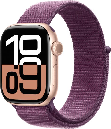 Apple Watch Series 10 42 мм (, różowe złoto/,)