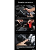 Портативное пусковое устройство Baseus Super Energy Pro Black+ Car Jump Starter 1600A