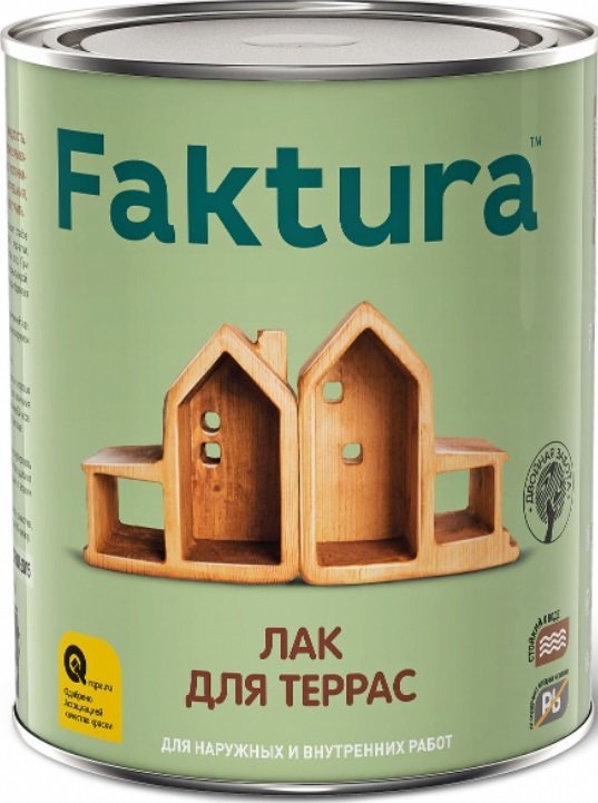 Лаки, пропитки, антисептики Ярославские краски Faktura Лак для террас 2.7 л (глянцевый)