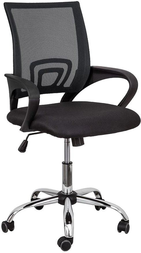 

Офисное кресло AksHome Ricci Chrome (черный)