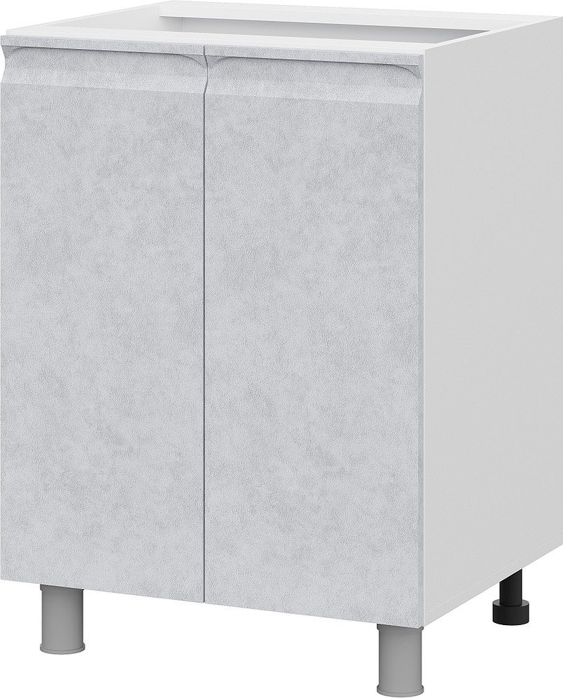 

Шкаф напольный SV-Мебель Вельвет С600 (бетон снежный)