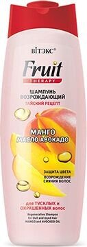 Шампунь Витэкс Возрождающий для тусклых и окрашенных волос манго, масло авокадо 515 мл