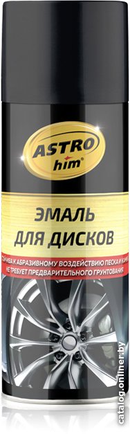 

Автомобильная краска ASTROhim Для дисков AC602 520мл (черный)