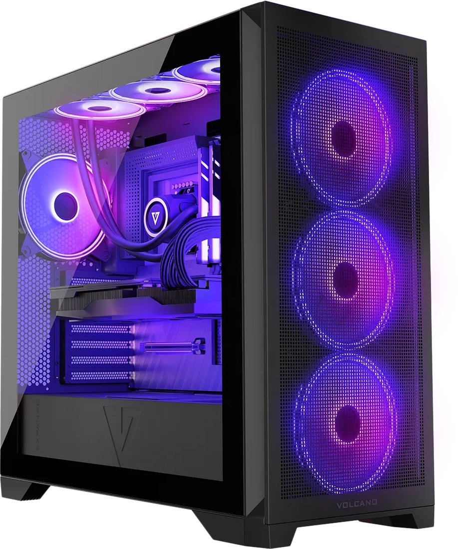 Корпус MODECOM Volcano Expanse S Apex ARGB Midi (черный)