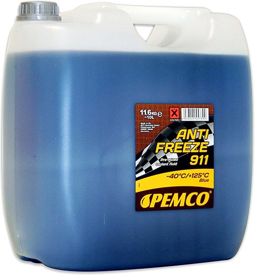 

Антифриз Pemco Antifreeze 911 (-40) 10л