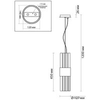 Подвесная люстра Odeon Light Viketa 4786/2