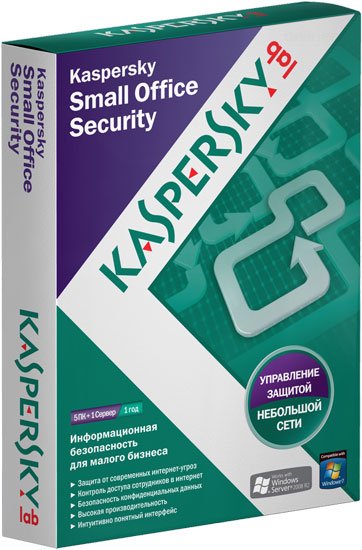 

Система офисной защиты Kaspersky Small Office Security (5 ПК, 1 год)