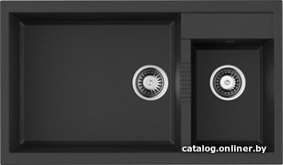 Кухонная мойка Omoikiri Tedori 86-2-LB BL (черный)