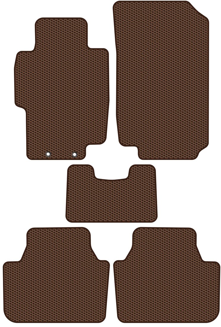 

Комплект ковриков для авто Alicosta Honda Accord VII (седан / CL7, CL9) 2002 - 2008 (коричневый, сота)