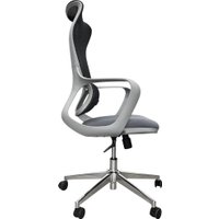 Офисное кресло SitUp LATI-H Grey Chrome (сетка Grey/Grey) в Мозыре