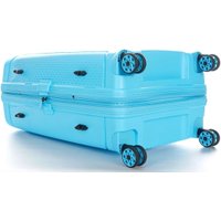 Чемодан-спиннер Verage Edinburgh 22019WS II - L 77 см (морозный синий)