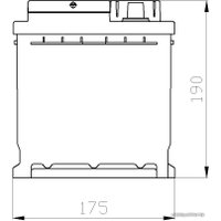 Автомобильный аккумулятор AutoPart Galaxy Gold Ca-Ca 582-360 (82 А/ч)