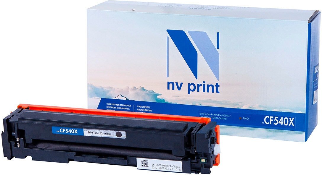 

Картридж NV Print NV-CF540X (аналог HP CF540X)