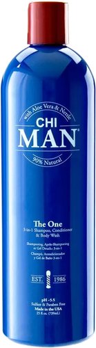 CHI Man The One 3-in-1 Shampoo Conditioner Body Wash 739 мл