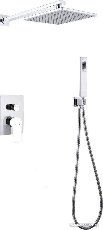 Душевая система  Abber Weiss Insel AF8018W (белый)