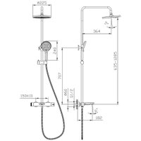 Душевая система  Raglo R32.24