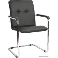 Офисный стул Белс Rumba Chrome V 450390/V4 (кожзам черный)