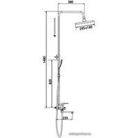 Душевая система  Shevanik S8136
