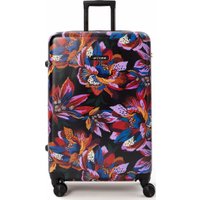 Чемодан-спиннер L'Case RIO-L 100/115 л (принт цветы)