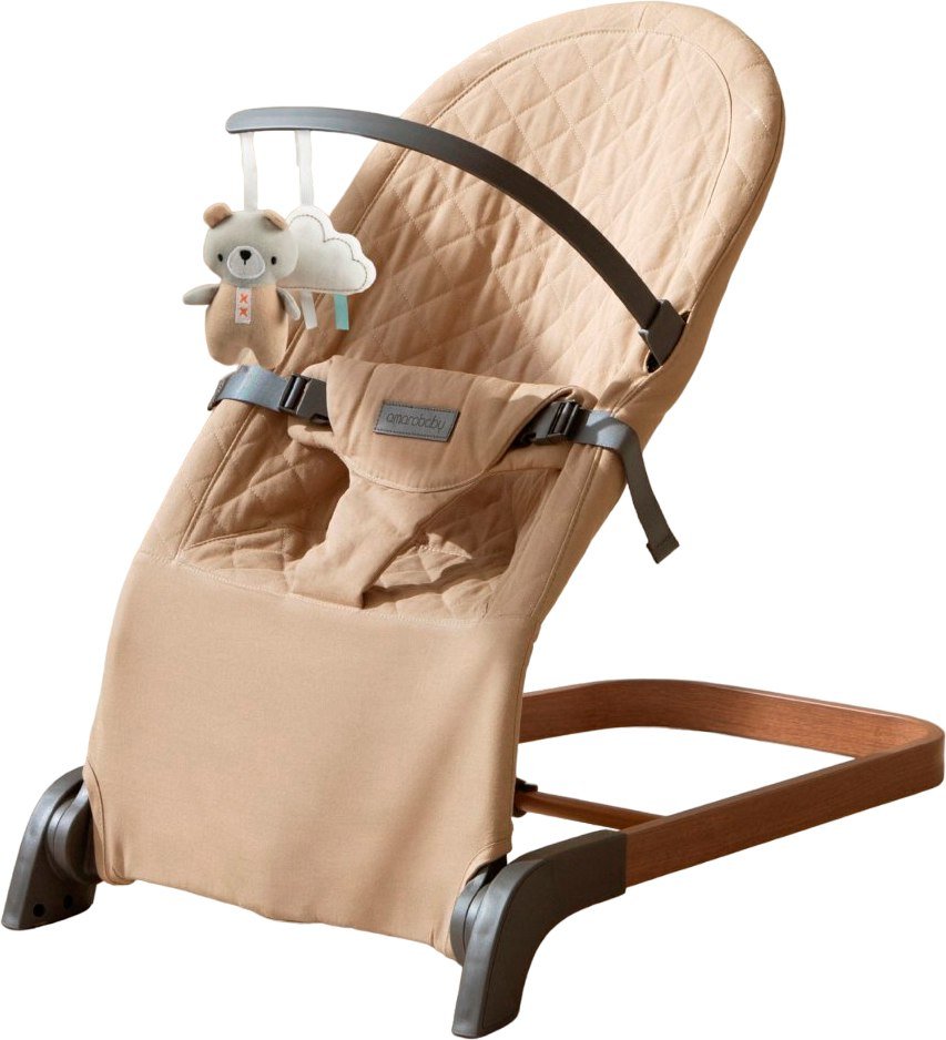 

Шезлонг Amarobaby Harmony AB24-25HR/03 (бежевый)