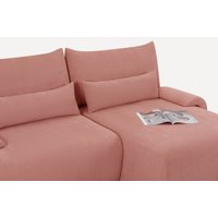 Угловой диван Divan Аллаум Linia Pink 261631 (розовый)