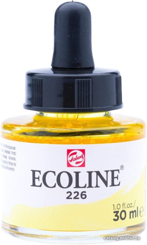 Акварельная краска Ecoline 226 11252261 (желтый пастельный)