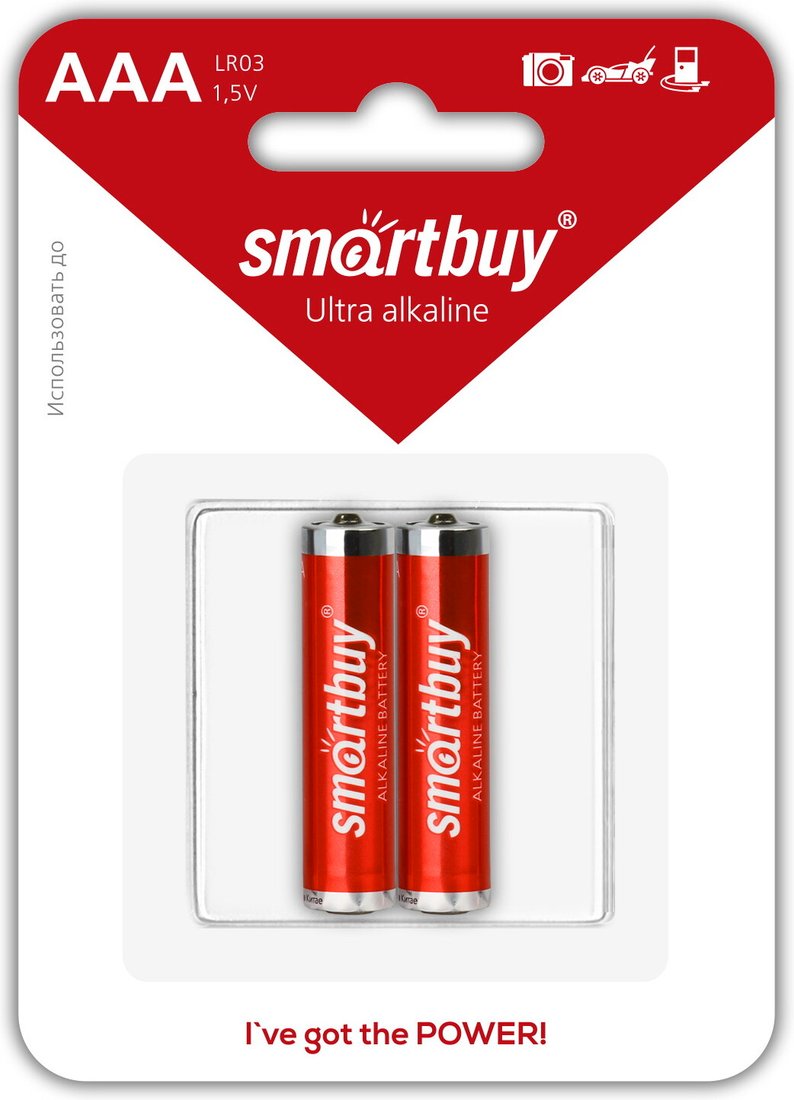 

Батарейка SmartBuy SBBA-3A02B (2 шт)