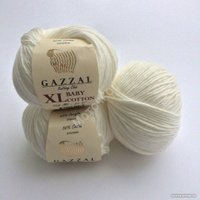 Пряжа для вязания Gazzal Baby Cotton XL 3437 50 г 105 м (кремовый)