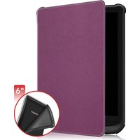 Обложка для электронной книги JFK для PocketBook Touch HD 3/617/616/627/632/633/628/606/Colour/Touch Lux 4/Lux 3/Lux 5/Basic Lux 2/Basic 4 (фиолетовый)