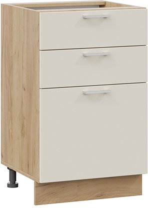 

Шкаф напольный Трия Габриэлла 1Н5Я3 (дуб крафт золотой/крем)