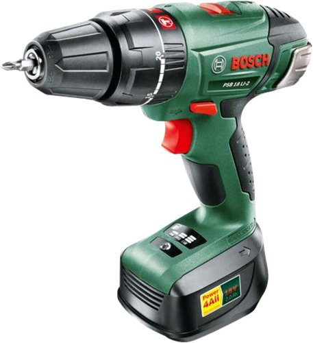 

Ударная дрель-шуруповерт Bosch PSB 18 LI-2 0603982302 (без АКБ)