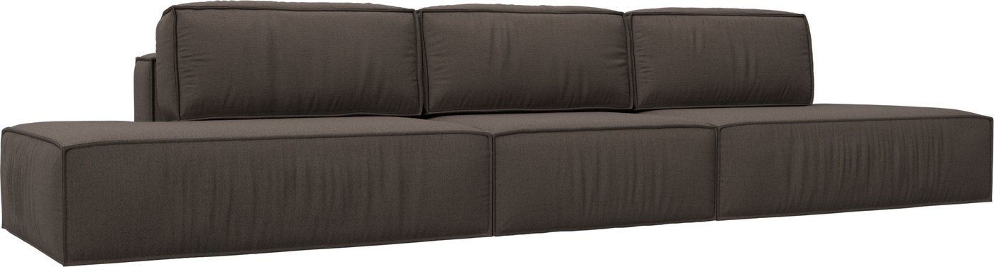 

Диван Лига диванов Прага лофт лонг 124350 (рогожка амур коричневый)