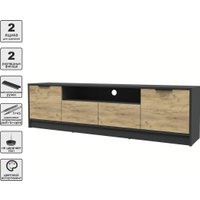 Тумба Интерлиния ТВ Концепт КТ-ТВ4-50 (дуб золотой/антрацит)