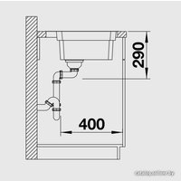Кухонная мойка Blanco Etagon 500-IF/A [521748]