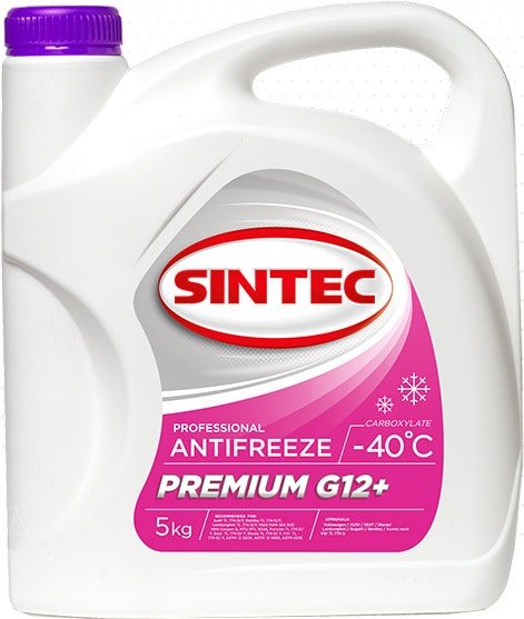 

Антифриз Sintec PREMIUM G12+ 5кг
