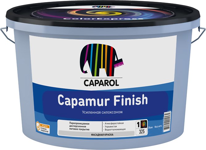 

Краска Caparol Capamur Finish. База 1. 10л (белый)