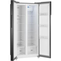 Холодильник side by side Weissgauff WSBS 500 Inverter NoFrost Bru Steel Glass
