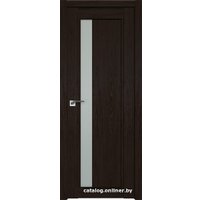 Межкомнатная дверь ProfilDoors 2.71XN L 70x200 (дарк браун/стекло матовое)