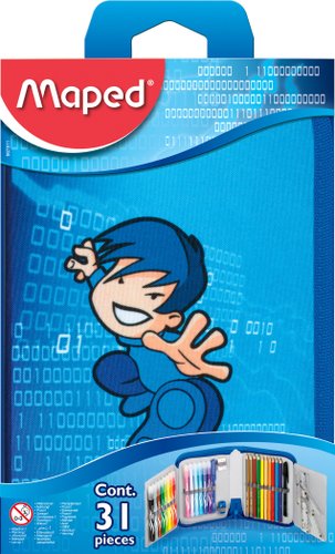 Пенал Maped Карате 1 отделение 9678112