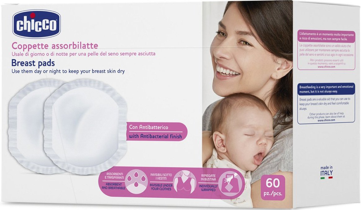 

Прокладки для груди Chicco 00061773000000 (60 шт)