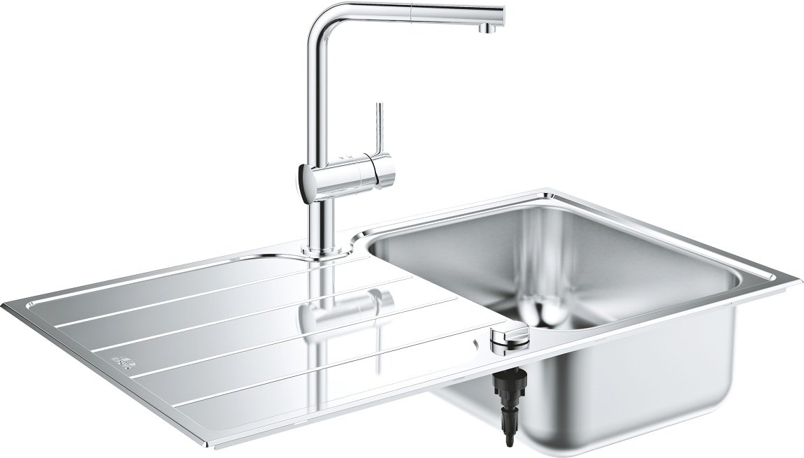 

Кухонная мойка Grohe K500 45-S 86/50 1.0 rev 31573SD1