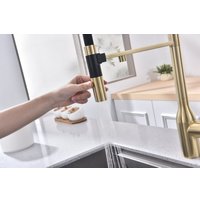 Смеситель Paulmark Magneto One Ma213188-LG (золото/светлое золото)