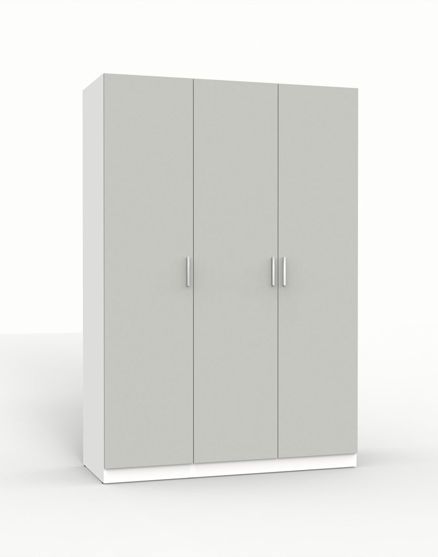 

Шкаф распашной Интермебель Марсель-3 МР 01-03 (шиншилла серая)