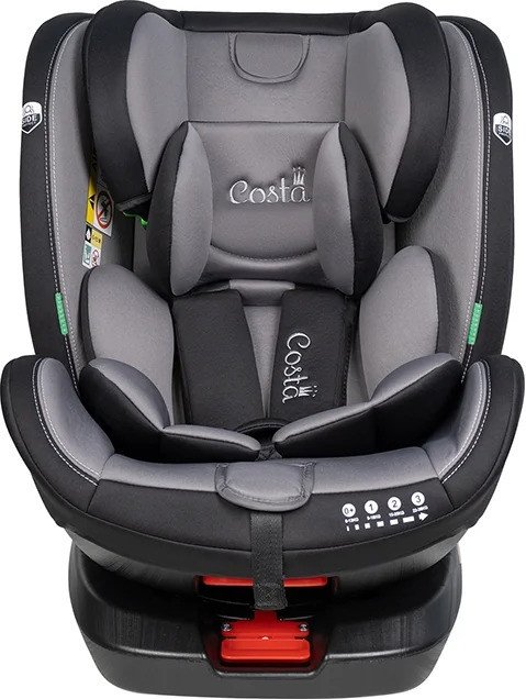 

Детское автокресло Costa Isofix XZ-16 (серый/черный)