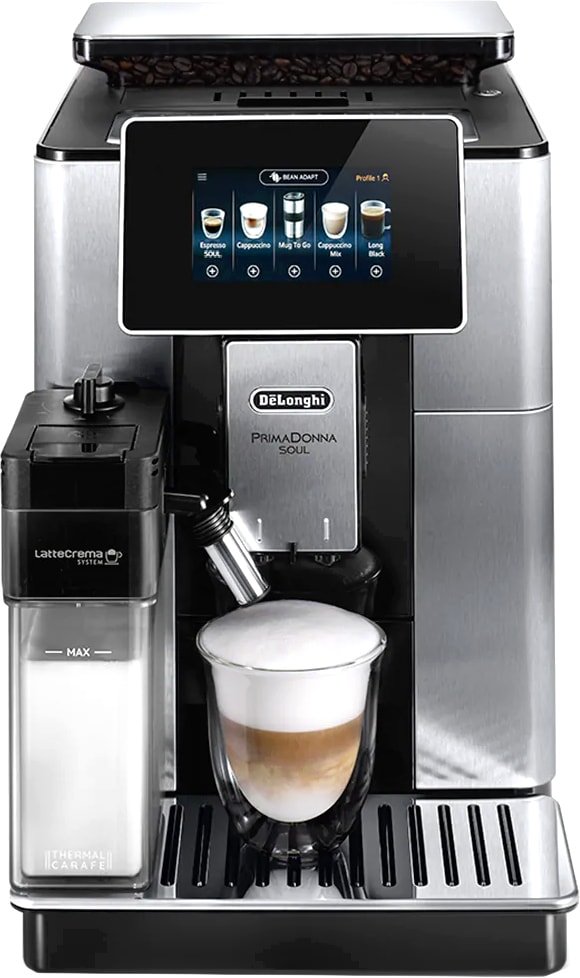

Кофемашина DeLonghi PrimaDonna Soul ECAM 610.75.MB