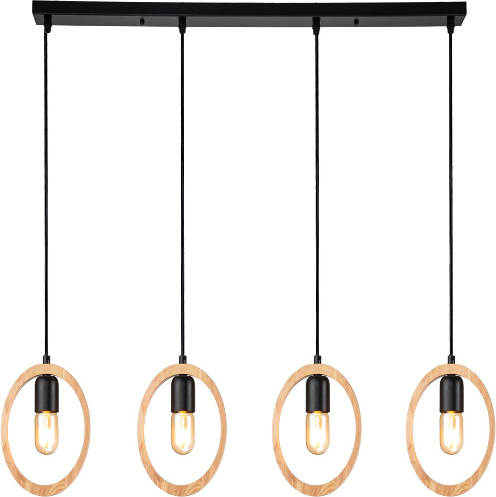 

Подвесная люстра Escada 10196/4 E27*40W Black